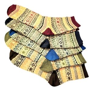 5Pack - Warm, Cozy Fall or Winter Socks for Her